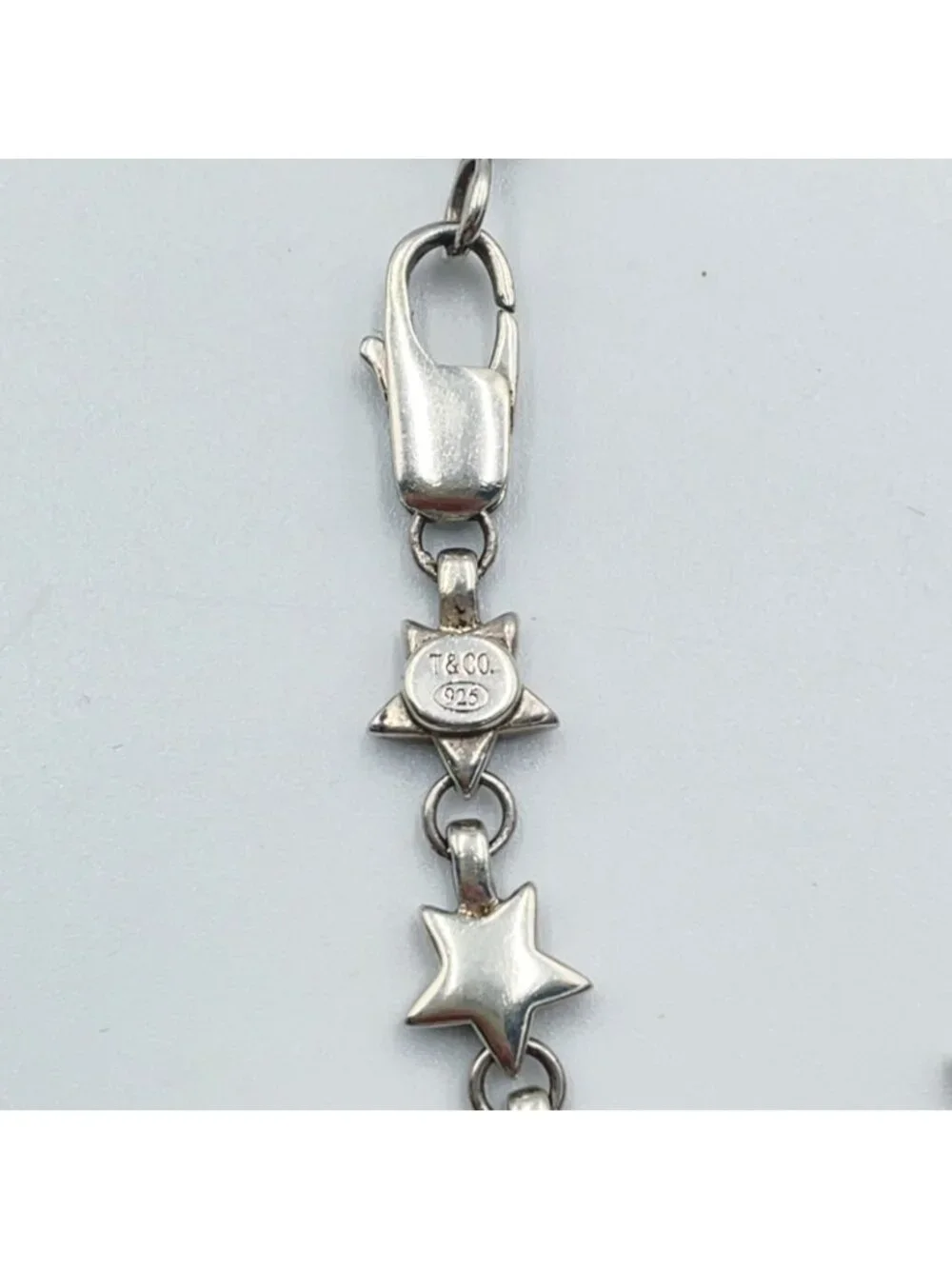 Tiffany & Co Puff Star 925 Sterling Silver Bracelet